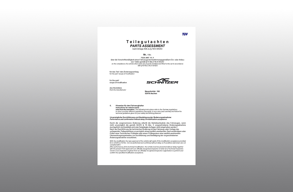 AC Schnitzer Gurney Flap for Racing carbon rear wing for Toyota GR Supra - Image 3